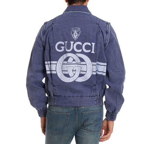 giacca in jeans gucci|Gucci denim jeans.